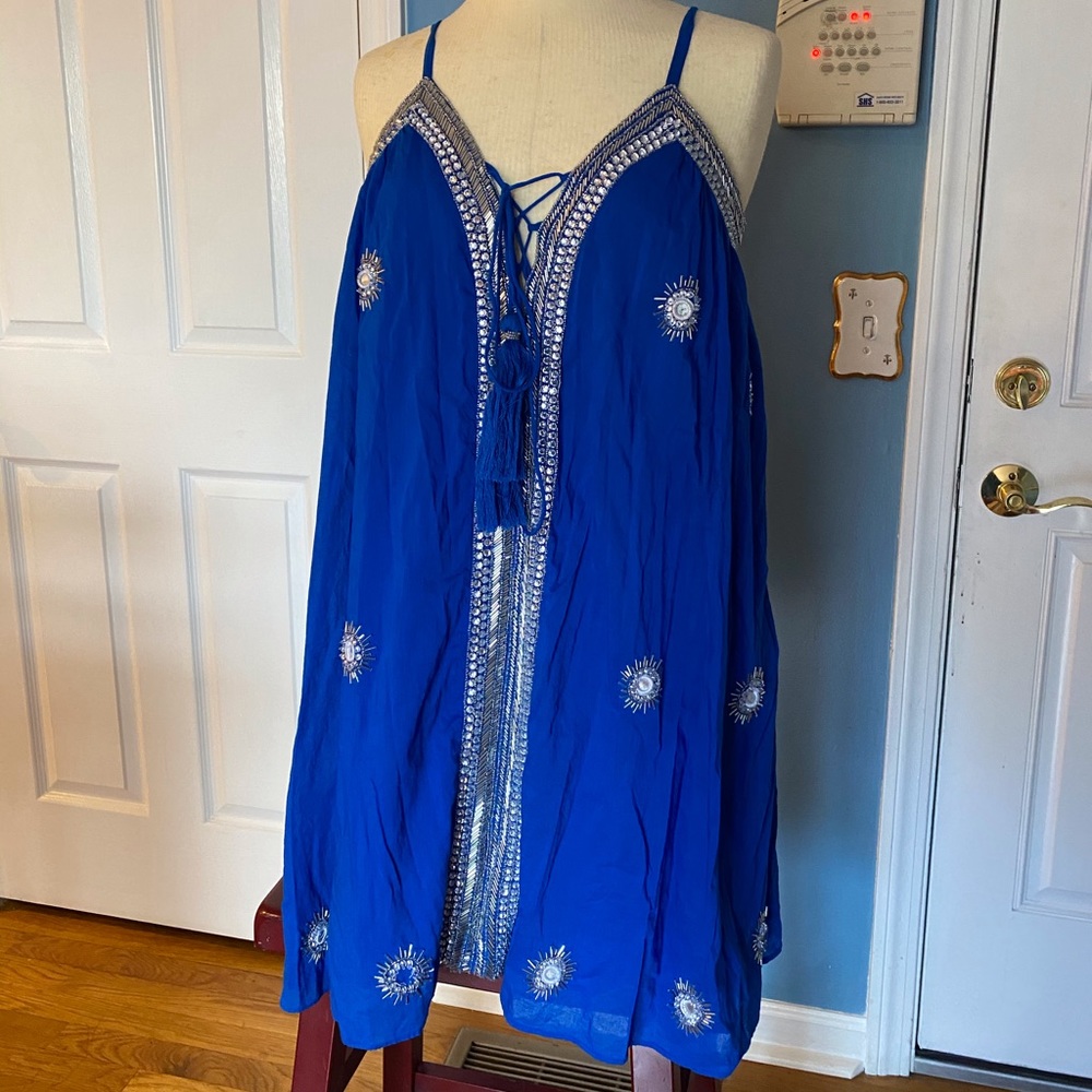 Beaded Flowing Dress